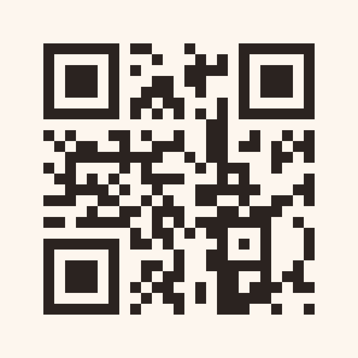 QR code linking to soulfulgather.com